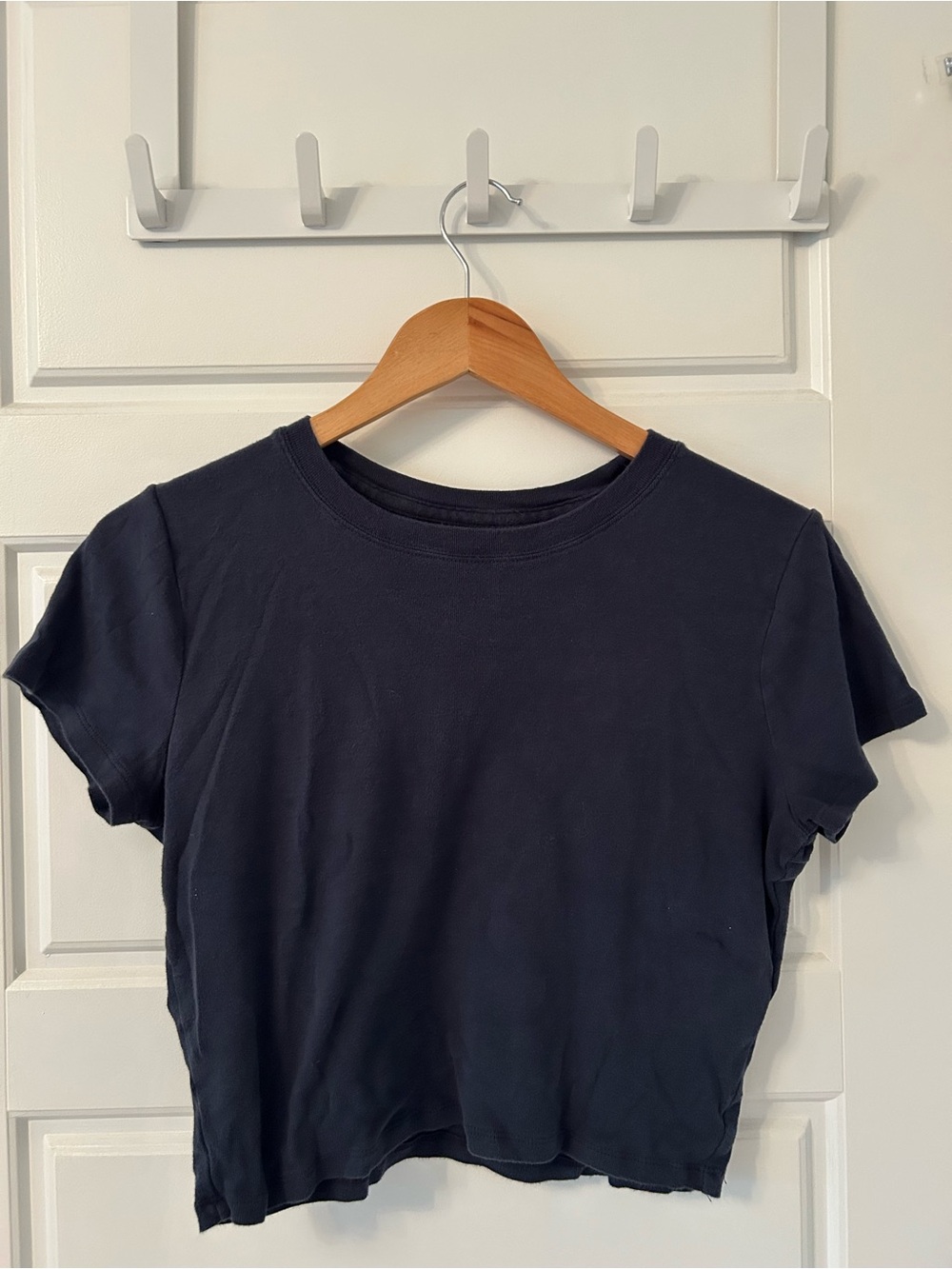 Women’s Hollister Navy Blue Baby Tee